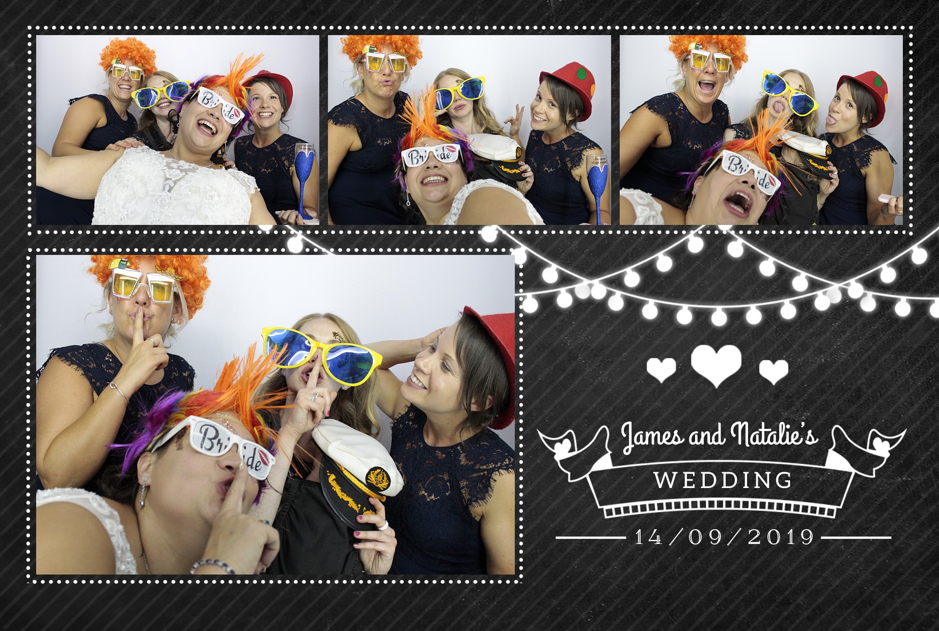 James and Natalie’s Wedding | View more photos from the event at gallery.myphotoboothexperience.co.uk/u/MyPhotoBoothExperienceLtd/James-and-Natalie’s-Wedding